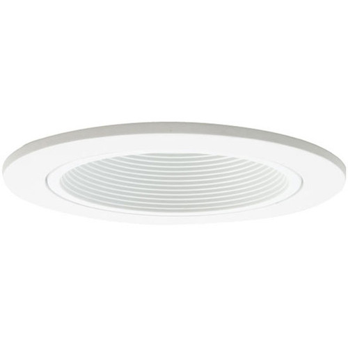 120V 4" Phenolic Step Baffle White