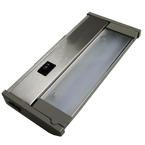 Dimmable LED Cabinet Light Shown in Satin Nickel