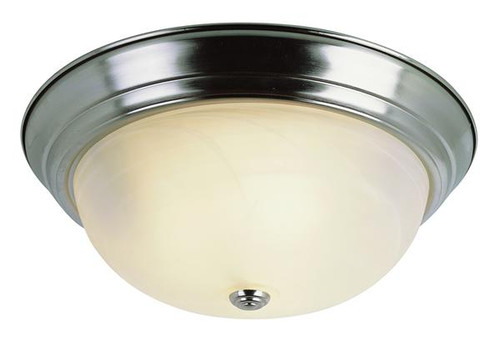 3 Light Brushed Nickel Ceiling Mount 13619BN