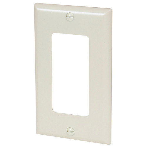Cooper Single Gang Wall Plate Ivory