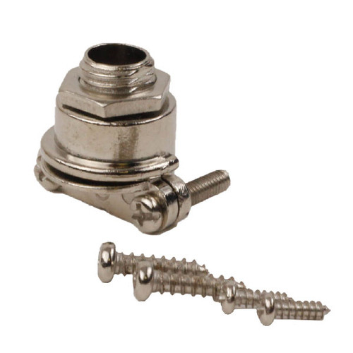 Includes Romex Connector and 4 Wood Screws