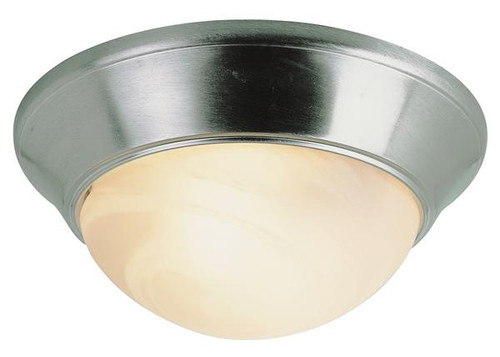 2 Light Brushed Nickel Ceiling Fixture 57700BN