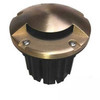 12V 5" Composite In Ground Well Light w/ Brass Mono Directional Cover - OIG-5B-MR1