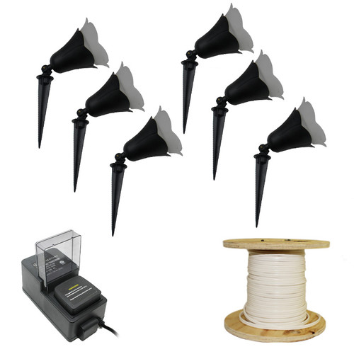LED 6 Flower Accent Light Kit