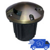 12V 5" Composite In Ground Well Light w/ Brass Tri-Directional Cover - OIG-5B-MR3