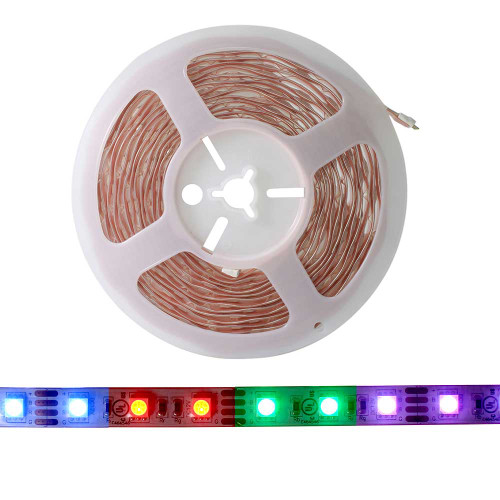RGB LED Strip 60 LEDs per meter w/ Strip On