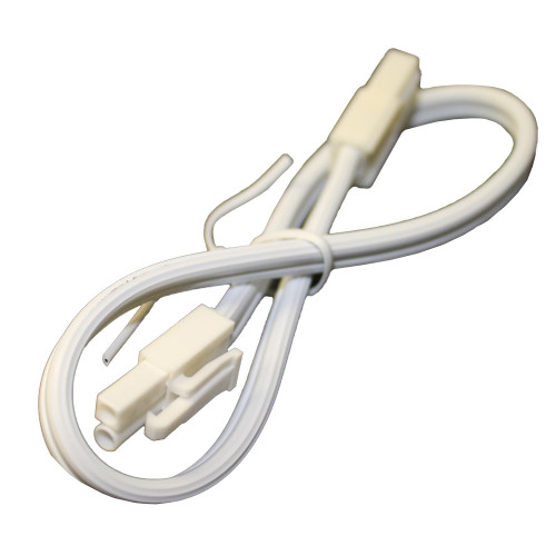 18" White Jumper Cable - IUCC-PK-J-WHT-18