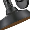 120V Outdoor Wall Sconce Light w/ Gold Finish Interior