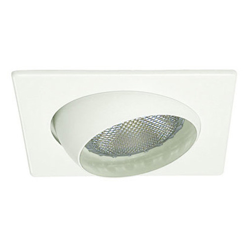 White 120V 4" PAR20 Square Eyeball Trim C441