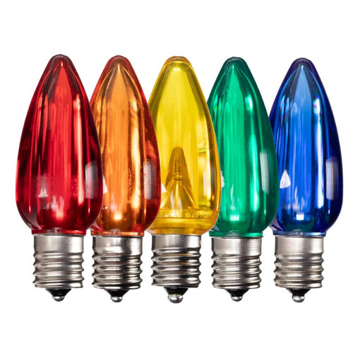 Premium C9 Smooth Transparent Lamps