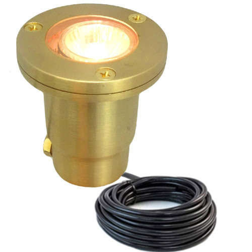Cast Brass In Ground Mini Well Light PGDX707
