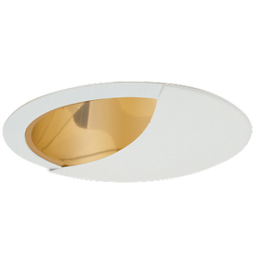 Shown with Gold Reflector & White Trim Ring