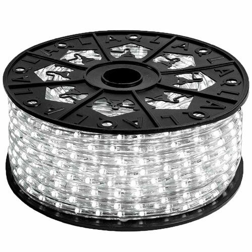 The Most Badass Rope Light You Will Ever Own - Best Warranty in Industry - Longest Lasting Rope Light Ever - Cool White - 120V Dimmable IP65 Waterproof Flexible Light 150ft Reel, Endura Rope - RLR-END-CW