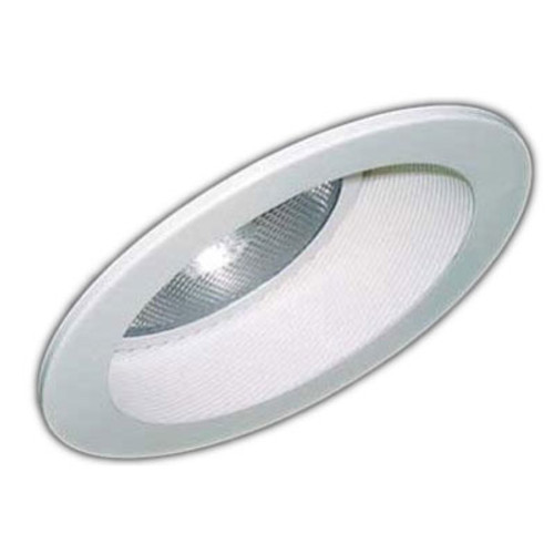 White 120V 6" Slope PAR30 Baffle Trim CST1