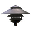 120V Cast Aluminum Large Top 3 Tier Pagoda Light Fixture - OAL-D5000-10T