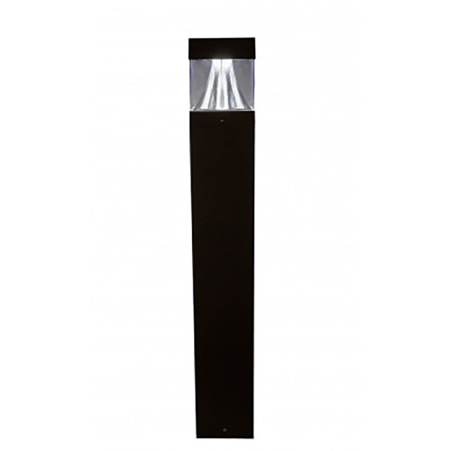 LED Bollard Shown In Black