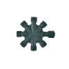 Commercial Coaxial 5MM Light String 8-Way Power Tap