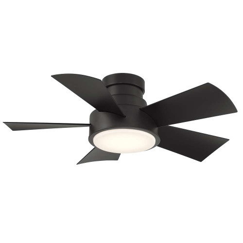 Vox 38" Smart Ceiling Fan Shown in Matte Black