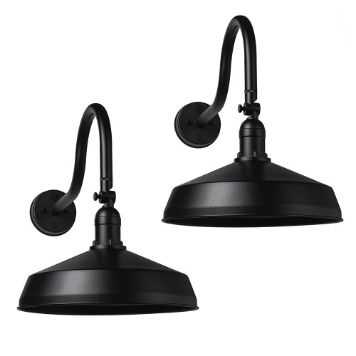 2 Pack, Textured Black Finish