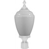 120V 60w Alisa Post Mount Light - GM285 - DABMAR