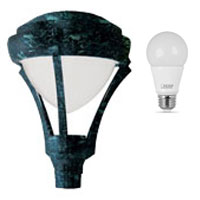 Medium Socket LED Compatible with Protective Lens Compatible with LED A Type Bulb