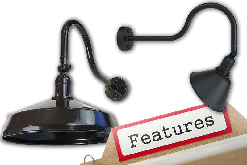 Main Features of Gooseneck Barn Lights