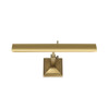120V Adjustable LED Picture Light 14 Inch Burnished Brass