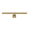 120V Adjustable LED Picture Light 24 Inch Burnished Brass