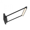 120V LED Picture Light Black Angle View