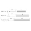 120V LED Picture Light Dimensions