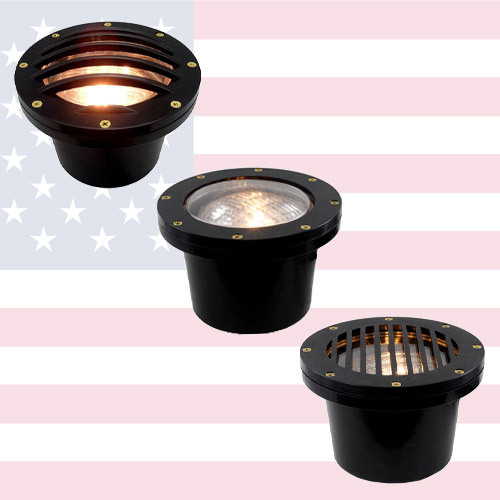 Flag Pole In-Ground Well Lights