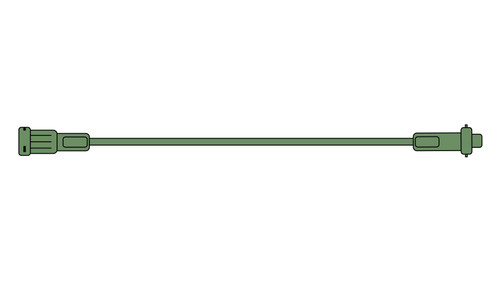IP44 Rated 6' Coaxial Extension Cord