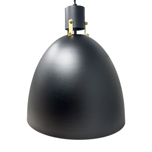 Navy Blue Deep Bowl Hanging Pendant Deep Bowl Wide Dome Hanging Light Fixture