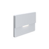 Horizontal Seamless Step Light Fixture, Matt-Clear Anodized Finish