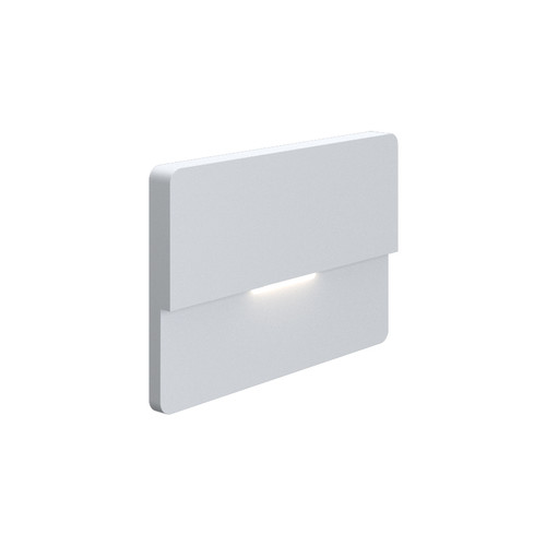Horizontal Seamless Step Light Fixture, Matt-Clear Anodized Finish