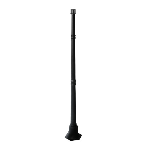 Front View Of Lamp Post Base