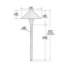 LV 36 Area Light Dimensions