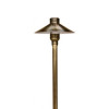 LV75 Pathway Light in Weathered Brass Finish Main