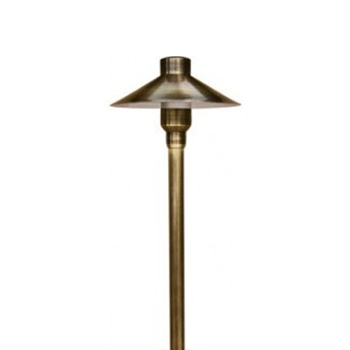 LV75 Pathway Light in Weathered Brass Finish Main