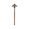 LV75 Pathway Light in Antique Brass Finish