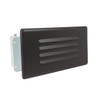 120V LED Louvered Bronze Step & Deck Light Main