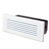 120V Outdoor LED Step Light w/ White Louver