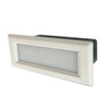 120V Outdoor LED Step Light w/ White Lens
