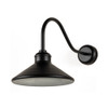 120V RLM Gooseneck Fixture in Matte Black Main