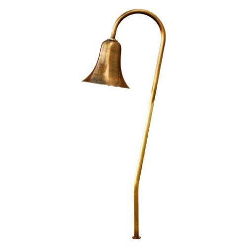 LV215 Durable LED Brass Pathway Light in Antique Brass