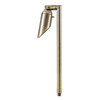 LV31 Adjustable Brass Pathway Light Angled Down