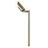 LV31 Adjustable Brass Pathway Light Angled Up