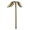 LV32 Brass Pathway Light w/ Weathered Brass Finish Main