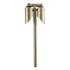 LV32 Brass Pathway Light w/ Weathered Brass Finish Folded