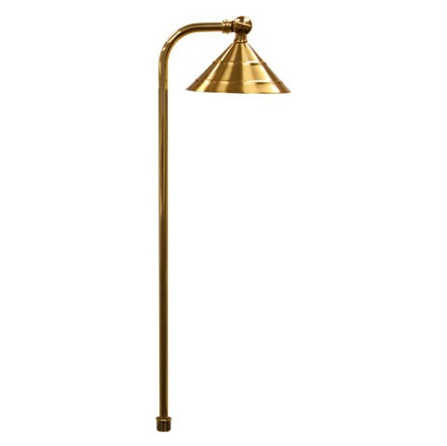 LV37 Shaded Brass Pathway Light Main